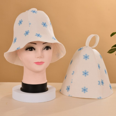 Comfortable and Protected in the Sauna with Felt Sauna Hats