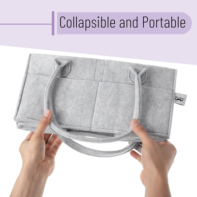 Simplify Your Life as a Parent with Felt Storage Boxes 10 quot x 6.3 quot x 12.5 quot
