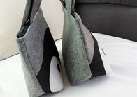 Lightweight 30*22 Cm Felt Handbag Little Penguin Pattern Cute Design Style